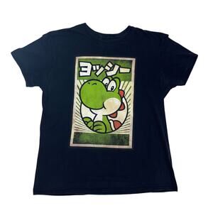 Super Mario Yoshi Tee, Japanese text, Adult XL, Cotton Blend